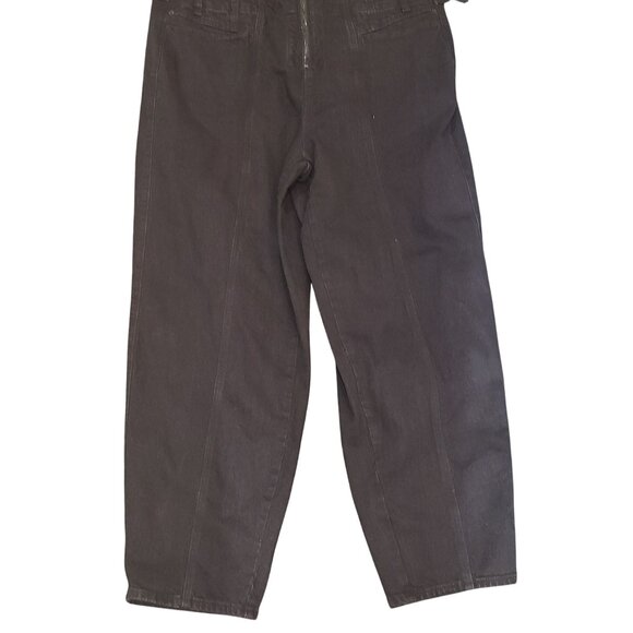 Universal Thread Women's Jumpsuit Sleeveless Zipper Front Fitted Black Size 16 - Picture 3 of 9